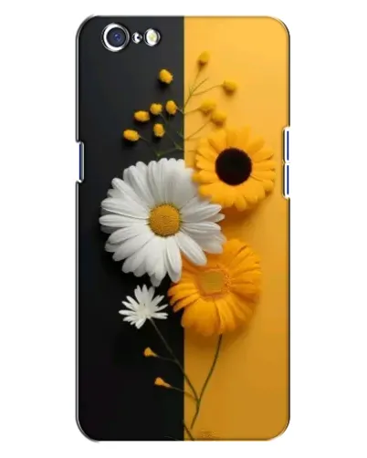 Чохол для OPPO A71 з картинкою «Соняшник та ромашка»