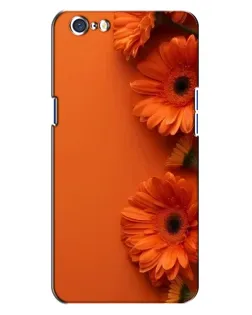 Чохол для OPPO A71 з картинкою «Помаранчеві гербери»