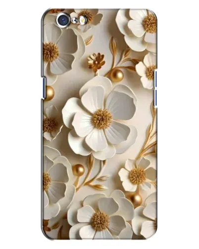 Чохол для OPPO A71 з картинкою «Білі паперові квіти»
