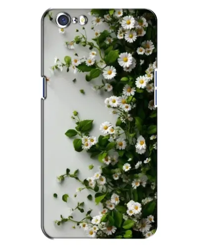 Чохол для OPPO A71 з картинкою «Гілка дрібних білих квітів»