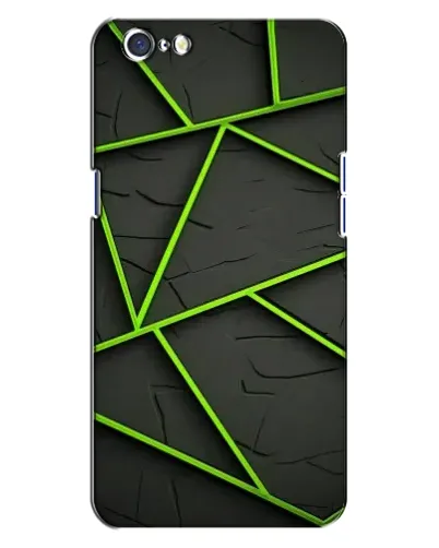 Чохол для OPPO A71 з картинкою «Зелені геометричні лінії» Чохол для OPPO A71 з картинкою «Зелені геометричні лінії»
