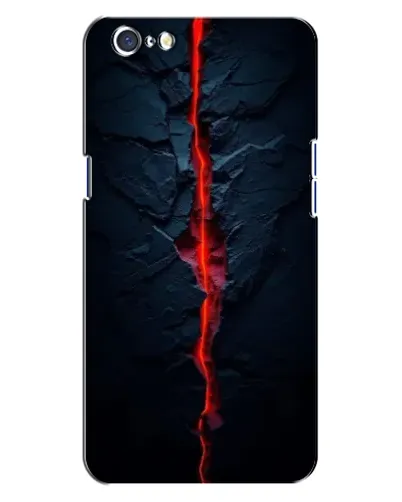 Чохол для OPPO A71 з картинкою «Червона лавова тріщина» Чохол для OPPO A71 з картинкою «Червона лавова тріщина»