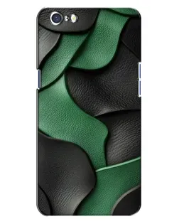Чохол для OPPO A71 з картинкою «Зелені шкіряні хвилі»