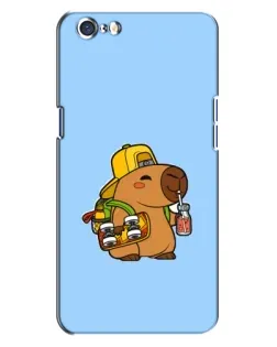 Чохол для OPPO A71 з картинкою «Капібара на скейті»