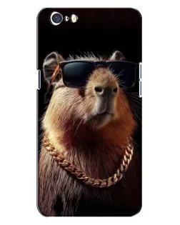 Чохол для OPPO A71 з картинкою «Капібара золотий ланцюг»