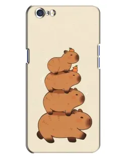 Чохол для OPPO A71 з картинкою «Вежа з капібар»