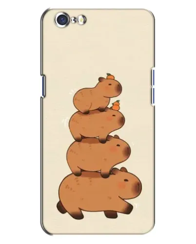Чохол для OPPO A71 з картинкою «Вежа з капібар» Чохол для OPPO A71 з картинкою «Вежа з капібар»