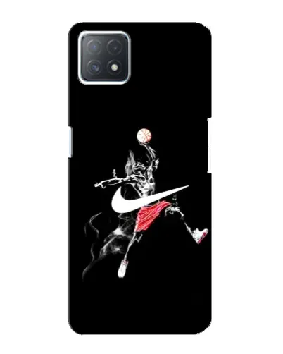 Чехол для OPPO A72 (5G) с картинкой «Jordan Jumpman»