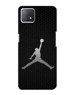 Чехол для OPPO A72 (5G) с картинкой «Jordan Dark Carbon»