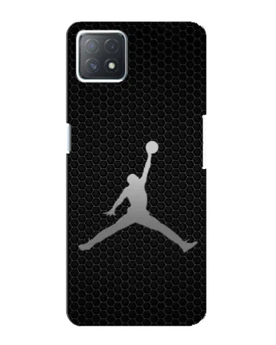 Чехол для OPPO A72 (5G) с картинкой «Jordan Dark Carbon»