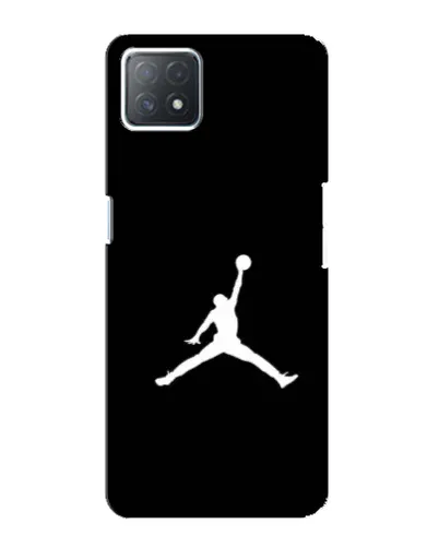 Чехол для OPPO A72 (5G) с картинкой «Jordan Silhouette»