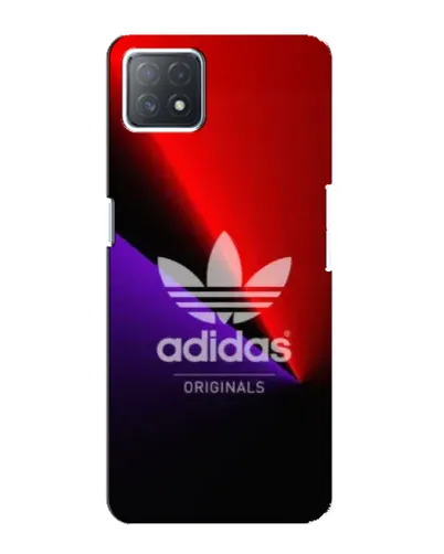 Чехол для OPPO A72 (5G) с картинкой «Adidas Red Neon»