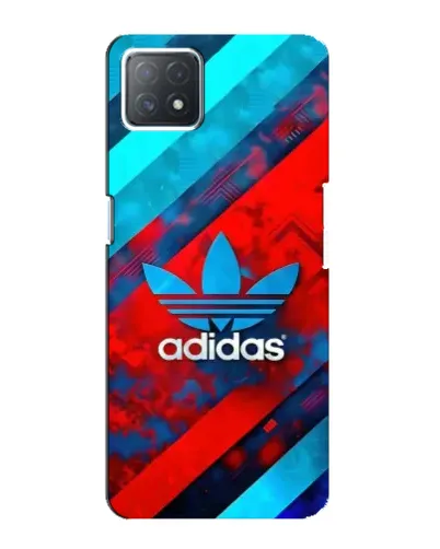 Чехол для OPPO A72 (5G) с картинкой «Абстракция Adidas»