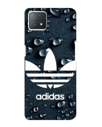 Чехол для OPPO A72 (5G) с картинкой «Adidas Trefoil Blue»