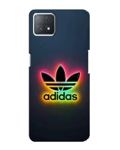 Чехол для OPPO A72 (5G) с картинкой «Неоновый Adidas»
