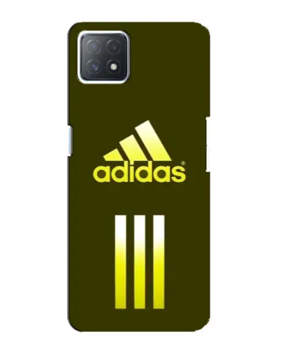 Чехол для OPPO A72 (5G) с картинкой «Оливковый градиент Adidas»