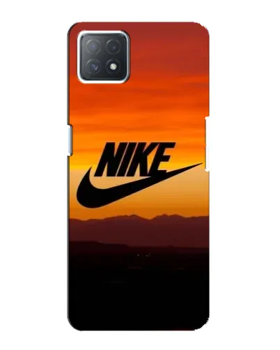 Чехол для OPPO A72 (5G) с картинкой «Nike — вечерний горизонт»