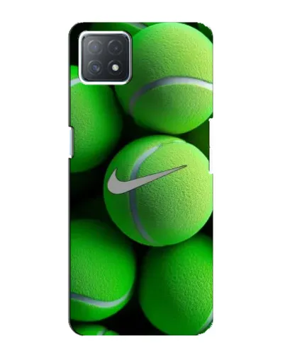 Чехол для OPPO A72 (5G) с картинкой «Теннисные мячи Найк»