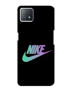 Чехол для OPPO A72 (5G) с картинкой «Nike — городская ночь»