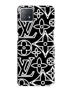 Чехол для OPPO A72 (5G) с картинкой «Черно-белый узор LV» Чехол для OPPO A72 (5G) с картинкой «Черно-белый узор LV»