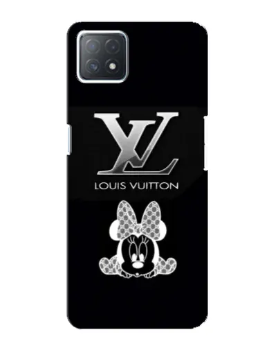 Чехол для OPPO A72 (5G) с картинкой «LV и Минни Маус»