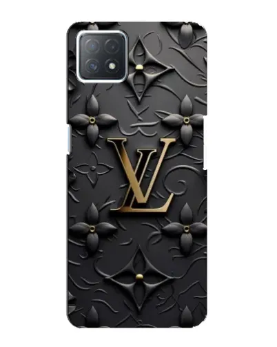 Чехол для OPPO A72 (5G) с картинкой «Кожаная текстура LV»