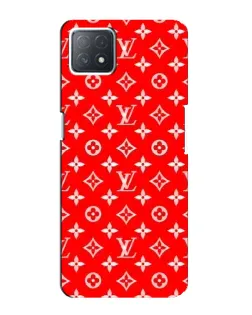 Чехол для OPPO A72 (5G) с картинкой «Яркий паттерн LV»