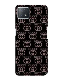 Чехол для OPPO A72 (5G) с картинкой «Классическая монограмма Gucci»