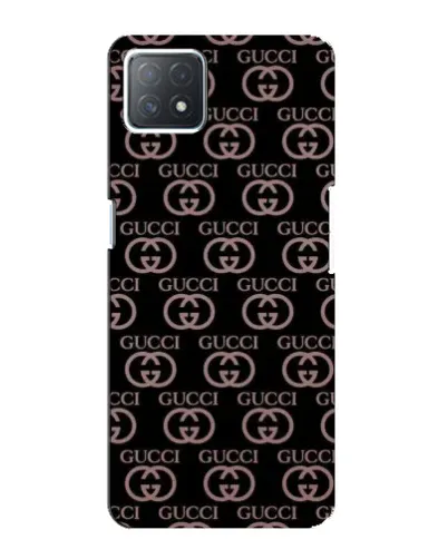 Чехол для OPPO A72 (5G) с картинкой «Классическая монограмма Gucci»