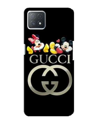 Чехол для OPPO A72 (5G) с картинкой «Gucci — герои Disney»
