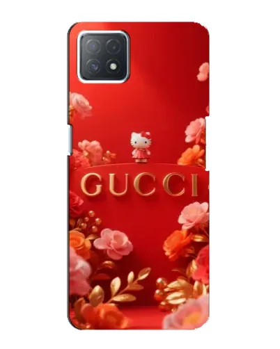 Чехол для OPPO A72 (5G) с картинкой «Gucci — золотой сад»