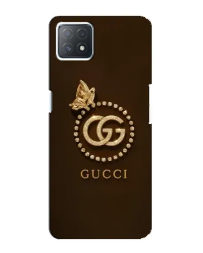 Чехол для OPPO A72 (5G) с картинкой «Gucci — золотая бабочка»