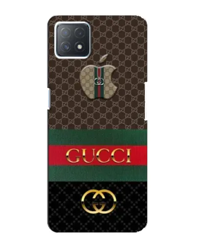 Чехол для OPPO A72 (5G) с картинкой «Gucci — брендированный десерт»