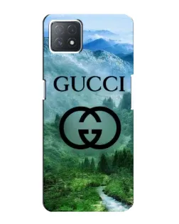 Чехол для OPPO A72 (5G) с картинкой «Gucci — горный пейзаж»
