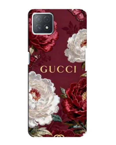 Чехол для OPPO A72 (5G) с картинкой «Gucci — бордовые розы» Чехол для OPPO A72 (5G) с картинкой «Gucci — бордовые розы»