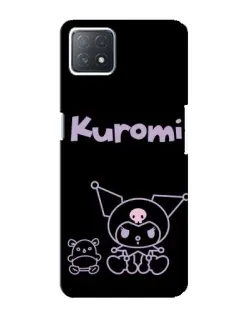Чохол для OPPO A72 (5G) з картинкою «Kuromi — чорний мінімалізм» Чохол для OPPO A72 (5G) з картинкою «Kuromi — чорний мінімалізм»