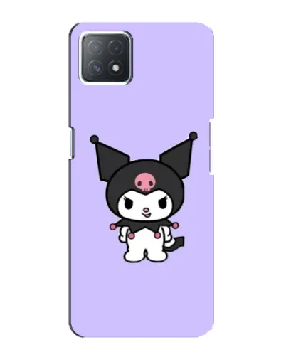 Чехол для OPPO A72 (5G) с картинкой «Kuromi — нежный фиолетовый»