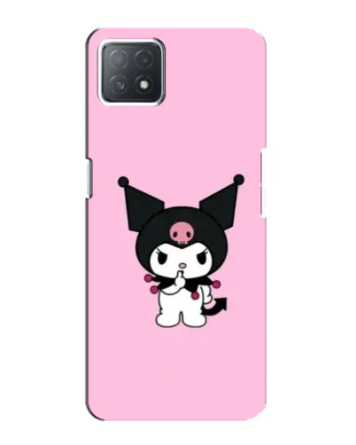 Чехол для OPPO A72 (5G) с картинкой «Kuromi — розовая нежность»