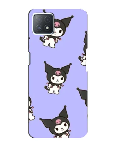Чехол для OPPO A72 (5G) с картинкой «Паттерн с Kuromi»