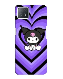 Чохол для OPPO A72 (5G) з картинкою «Kuromi та фіолетові серця» Чохол для OPPO A72 (5G) з картинкою «Kuromi та фіолетові серця»