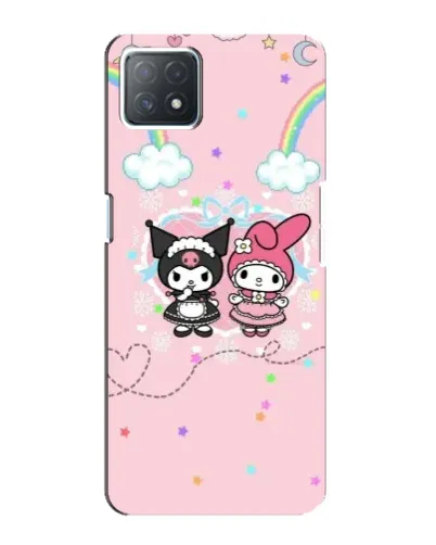 Чехол для OPPO A72 (5G) с картинкой «My Melody и Kuromi»