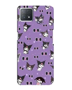 Чохол для OPPO A72 (5G) з картинкою «Kuromi — патерн» Чохол для OPPO A72 (5G) з картинкою «Kuromi — патерн»