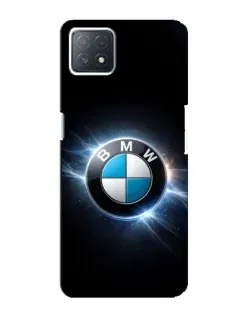 Чехол для OPPO A72 (5G) с картинкой «BMW — неоновое сияние»