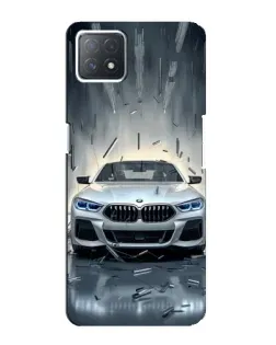 Чехол для OPPO A72 (5G) с картинкой «BMW в свете фар»