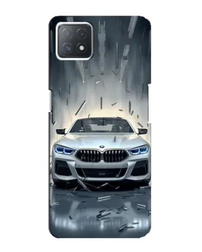 Чехол для OPPO A72 (5G) с картинкой «BMW в свете фар»