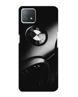 Чехол для OPPO A72 (5G) с картинкой «Эмблема BMW — макро»
