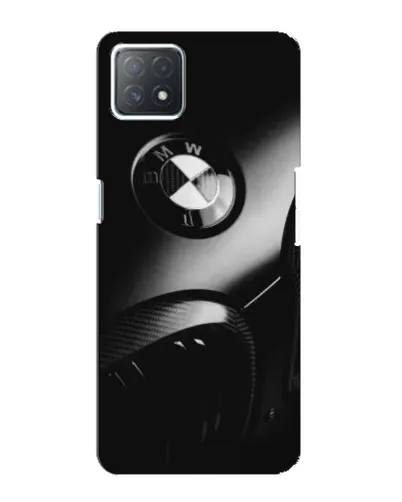Чехол для OPPO A72 (5G) с картинкой «Эмблема BMW — макро»