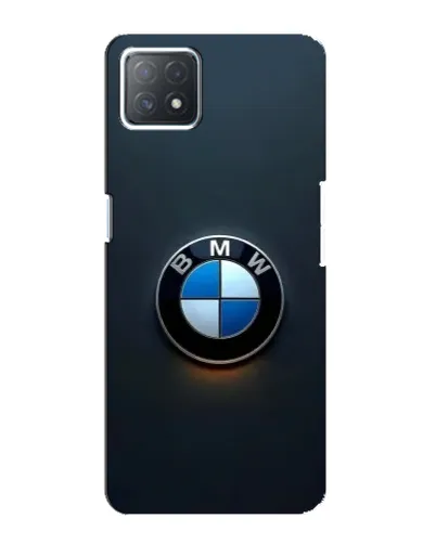 Чехол для OPPO A72 (5G) с картинкой «Логотип BMW — минимализм»