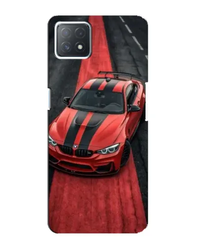 Чехол для OPPO A72 (5G) с картинкой «BMW на красной дорожке»