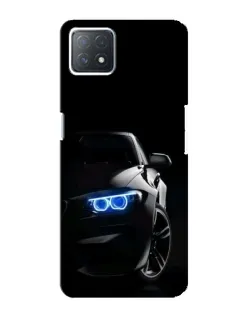 Чехол для OPPO A72 (5G) с картинкой «BMW — ночной взгляд»